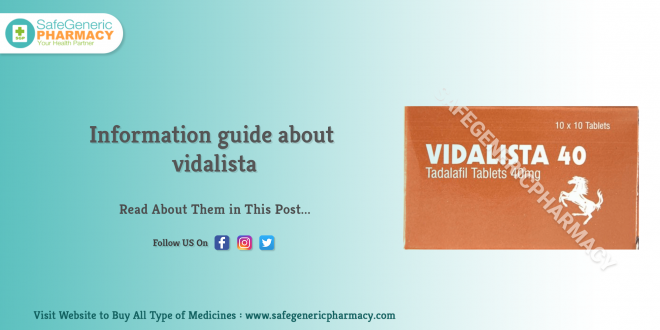 Information guide about vidalista