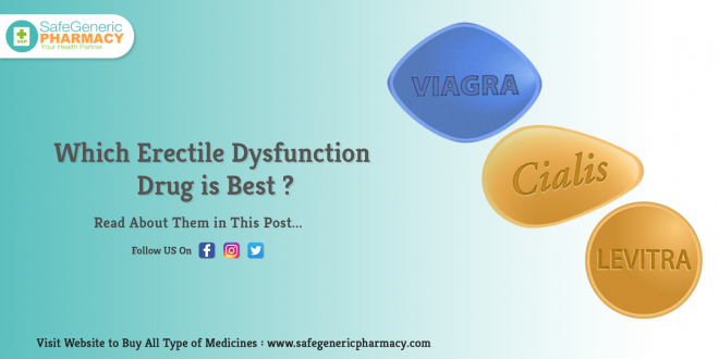 Which Erectile Dysfunction Drug is Best