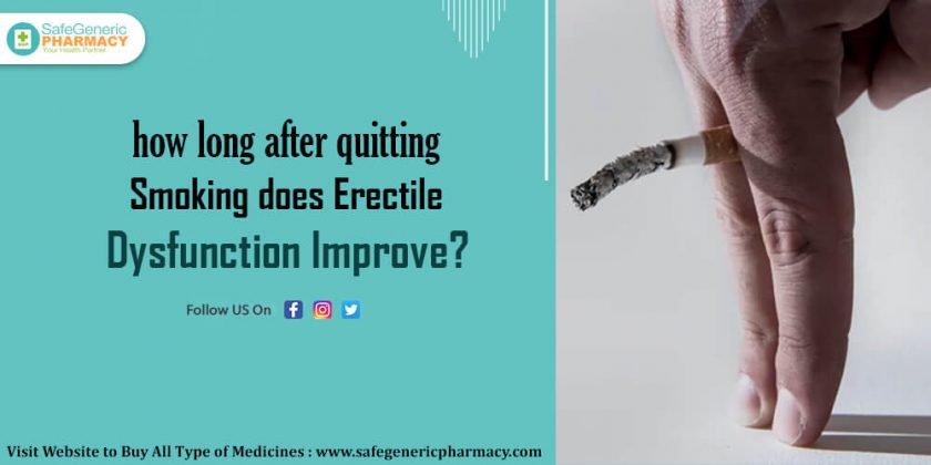 How Long After Quitting Smoking Does Erectile Dysfunction Improve?