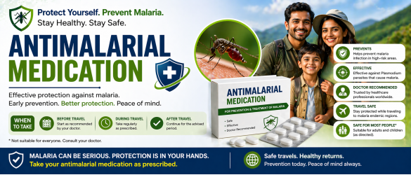 Antimalarial medicines for malaria treatment and prevention
