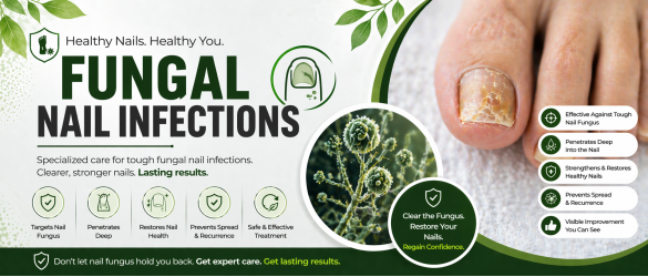 Fungal nail infection treatment for thick yellow brittle nails