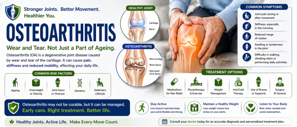 Osteoarthritis joint pain cartilage degeneration knee treatment