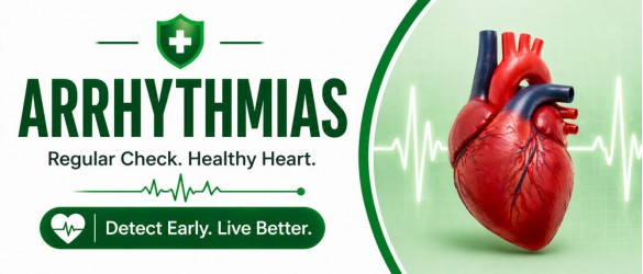 Arrhythmia irregular heartbeat ECG monitoring and treatment