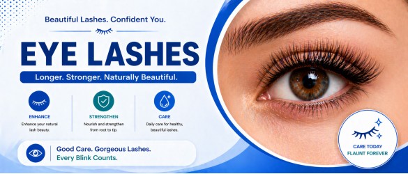 Eyelash care and growth treatment for longer thicker lashes