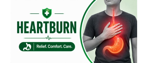 Heartburn acid reflux burning chest stomach acid treatment