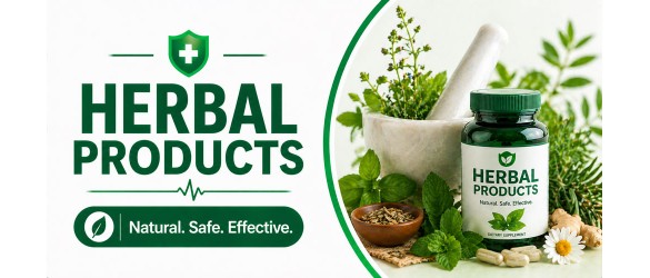 Herbal products natural Ayurvedic supplements for health and wellness
