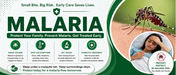 Malaria infection treatment fever chills and antimalarial medicine