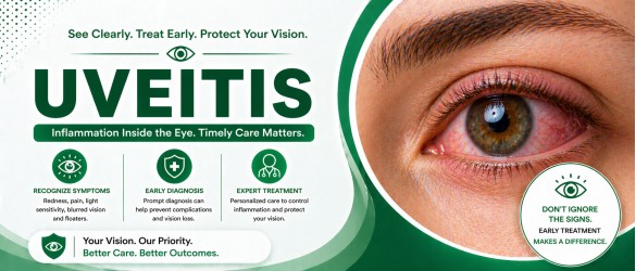 Uveitis eye inflammation redness pain treatment