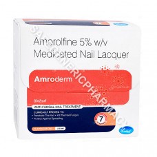 Amroderm Nail Lacquer 2.5ml (Amorolfine 5%) Amroderm Nail Lacquer 2.5ml (Amorolfine 5%)