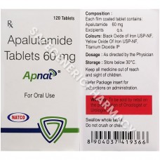 Apnat 60mg Tablet (Apalutamide 60mg)