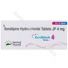 Beniblock 4mg Tablet (Benidipine 4mg)
