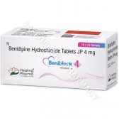 Beniblock 4mg Tablet (Benidipine 4mg) 
