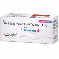 Beniblock 4mg Tablet (Benidipine 4mg)