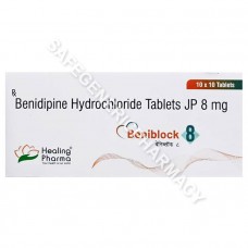 Beniblock 8mg Tablet (Benidipine 8mg)