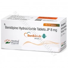 Beniblock 8mg Tablet (Benidipine 8mg)