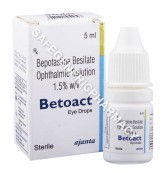 Betoact Eye Drop BAK Free (Bepotastine 1.5%) 5ml 