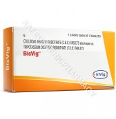 Bisvig 120mg Tablet (Collodial Bismuth Subcitrate 120mg) 