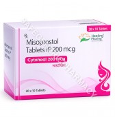 Cytoheal 200 Tablet (Misoprostol 200mcg) 