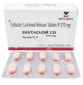 Distaclor CD 375mg Tablet 