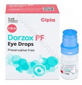 Dorzox PF Eye Drop (Dorzolamide 2%) 5ml 