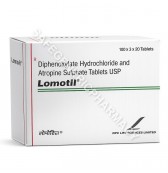 Lomotil Tablet (Diphenoxylate 2.5mg / Atropine 0.025mg) 