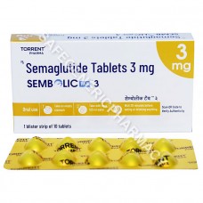 Sembolic 3mg Tablet (Semaglutide 3mg) Sembolic 3mg Tablet (Semaglutide 3mg)