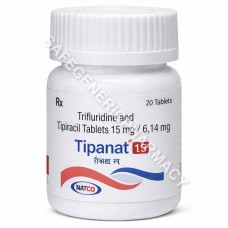 Tipanat 15 Tablet (Trifluridine 15mg / Tipiracil 6.14mg)