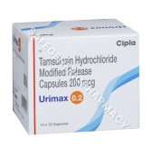 Urimax 0.2 (Tamsulosin 0.2mg) 