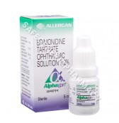 Alphagan eye drop (Brimonidine) 