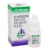 Alphagan eye drop (Brimonidine) 