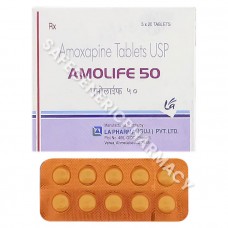 Amolife 50 Tablet (Amoxapine 50mg)
