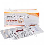 Apismart 5 Tablet (Apixaban 5mg) 