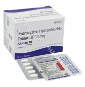 Atarise 10mg Tablet (Hydroxyzine 10mg) 