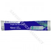 BD Emerald 10ml Syringe with Needle 