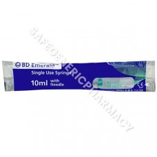 BD Emerald 10ml Syringe with Needle