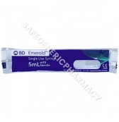 BD Emerald 5ml Syringe with Needle 