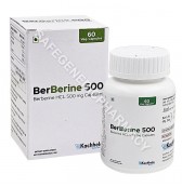 Berberine 500 mg Capsules 