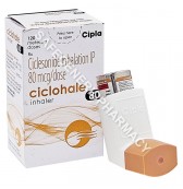 Ciclohale 80mcg Inhaler (Ciclesonide 80mcg) 