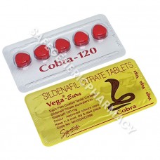 Cobra 120mg Tablet (Sildenafil Citrate)