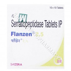 Serratiopeptidase 2.5mg