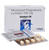 Gestoford 100mg SoftGel Capsules (Progesterone 100mg) 