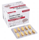 Heppra 500 Tablet (Levetiracetam 500mg) 