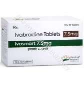 Ivasmart 7.5mg Tablet (Ivabradine 7.5mg) 