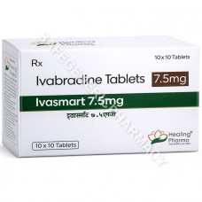 Ivasmart 7.5mg Tablet (Ivabradine 7.5mg)