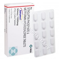 Janumet 50mg/1000mg Tablet