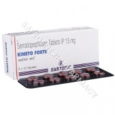 Kineto Forte 15mg Tablet (Serratiopeptidase 15mg) 