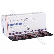 Kineto Forte 15mg Tablet (Serratiopeptidase 15mg)