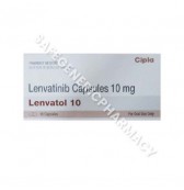 Lenvatol 10 (Lenvatinib 10mg) By Cipla Ltd 