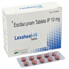 Lexaheal 10mg Tablet (Escitalopram 10mg) Lexaheal 10mg Tablet (Escitalopram 10mg)