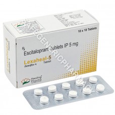 Lexaheal 5mg Tablet (Escitalopram 5mg) Lexaheal 5mg Tablet (Escitalopram 5mg)